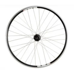 VELOX ROUE Velo VTC 28" AR BLOCAGE K7 JANTE NOIR MACH1 M240.MOYEU SHIMANO M475 DISQUE / V-BRAKE 9 / 10 / 11