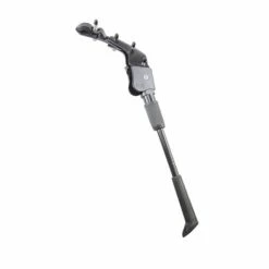 OPTIMIZ BEQUILLE VELO LATERALE REGLABLE 26 / 28" ALU NOIR (FIXATION SUR HAUBAN)