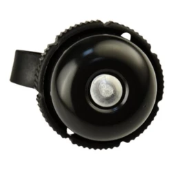 OPTIMIZ Sonnette Ping Rotative Noir