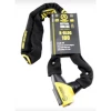 AUVRAY ANTIVOL VELO CHAINE A CLE D7 X 1.000M R BLOC NOIR / JAUNE SERRURE INTEGREE