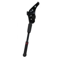 NEWTON BEQUILLE VELO LATERALE ARRIERE 24-28" REGLABLE FIXATION BASE-HAUBAN ALU NOIR