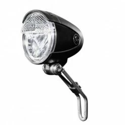 TRELOCK ECLAIRAGE VELO AV / PROJECTEUR LED POUR DYNAMO LS 583 BIKE-I RETRO 15 LUX NOIR