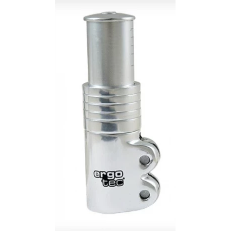 ERGOTEC REHAUSSE DE POTENCE AHEAD SET 1"1 / 8 ARGENT LIVRE AV. 5 BAGUES HAUTEUR 65MM 1 ERGOTEC REHAUSSE DE POTENCE AHEAD SET 1"1 / 8 ARGENT LIVRE AV. 5 BAGUES HAUTEUR 65MM