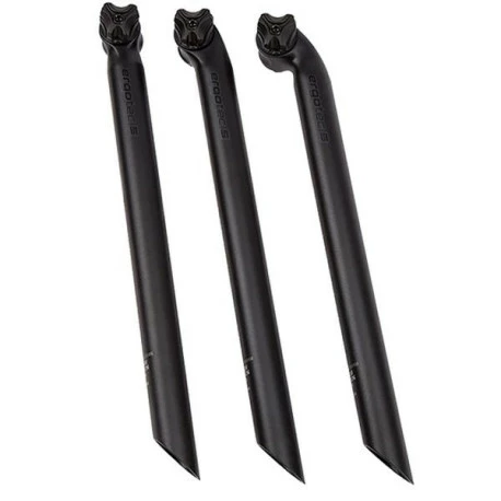 ERGOTEC TIGE DE SELLE D27.2 ALU L400 ROUTE / VTT NOIR DEPORT 10 MM (LEVEL 5) 1 ERGOTEC TIGE DE SELLE D27.2 ALU L400 ROUTE / VTT NOIR DEPORT 10 MM (LEVEL 5)