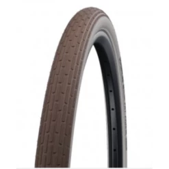 SCHWALBE Pneu Fat Frank HS 375 TR 28x2.00" 50-622 Marron/blanc Reflex
