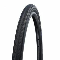 SCHWALBE Pneu Delta Cruiser Plus HS 431 Flanc Blanc