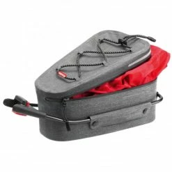 KLICKFIX Sacoche CONTOUR Etanche Grise Fixation Selle K0217