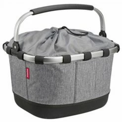 KLICKFIX Panier Gris Argent Velo Carrybag GT Pour Porte-bagage Raktime K0305RTS