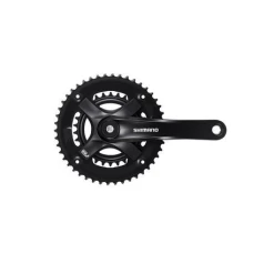 SHIMANO PEDALIER TY 501 46/30 175MM NOIR CARRE 7/8V SANS CARTER