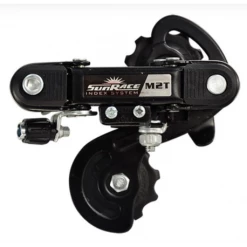 SUNRACE Derailleur Route Arrière M2T COMP. SHIMANO 6 / 7V. Chape Courte ( à Visser)