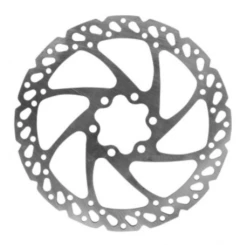 FIBRAX DISQUE DE FREIN VTT 6 TROUS COMPATIBLE SHIMANO ET AUTRES 160mm -118grs