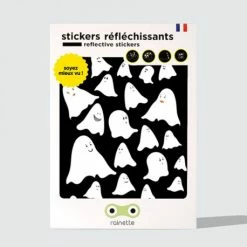 RAINETTE Autocollant Stickers Réfléchissants - Fantômes