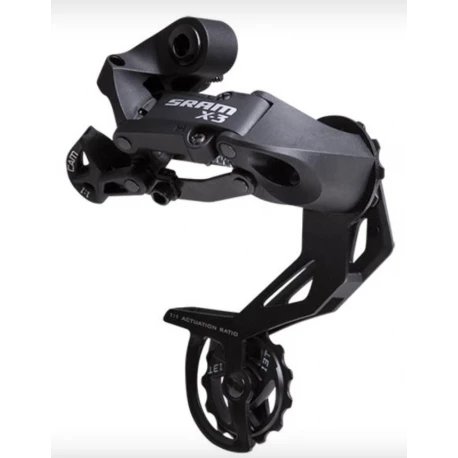 SRAM Derailleur VTT AR X3 7 / 8V. Noir Chape Longue 1 SRAM Derailleur VTT AR X3 7 / 8V. Noir Chape Longue
