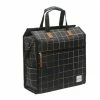 NEWLOOXS SACOCHE VELO PORTE BAGAGE CHECK LILLY A CARREAUX NOIR