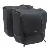 NEWLOOXS SACOCHE VELO PORTE BAGAGE A PONT NOVA DOUBLE NOIR RACKTIME