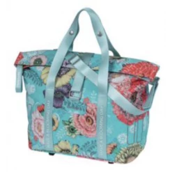 BASIL Bloom Field Sac à Main De Vélo MIK-KF-hook, 8-11L, Blue