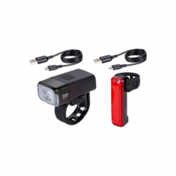 BBB Eclairage Kit Avant Et Arrière NanoStrike 600 + BLS-137