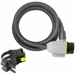 MICHELIN Antivol Vélo Spiral à Cle Diametre12 X 2mètres