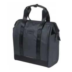 BASIL Grand Tarpaulin Shopper De Vélo, 23L, Noir