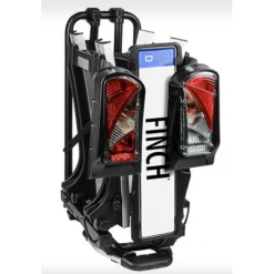 EUFAB PORTE VELO SUR ATTELAGE PLATEFORME FINCH PLIABLE INCLINABLE VAE / E BIKE ALU / ACIER 2