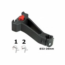 KLICKFIX Fixation Pour Panier Guidon Diamètre Ø 31,8mm K0211VO