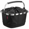 Klickfix Panier Noir Velo Carrybag GT UniKlip Pour Tout Porte-bagage