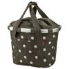 KLICKfix BikeBasket Reisenthel Marron à Pois Beige K0303MD