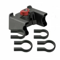 KLICKFIX Fixation Verrouillable Pour Panier Sur Cintre (guidon) Plus Collier De 26 Et 31,8 K0211LU