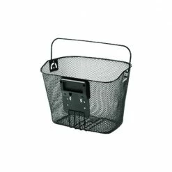 KLICKFIX Panier Uni Noir + Fixation Klickfix Baggy Platte