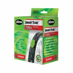 SLIME Smart Tube Chambre à Air PRESTA 48mm Auto-réparante/anti-crevaison 700 X 19/25c